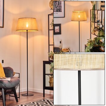 Sabadim lampa stojąca beżowy, naturalny, 1-punktowy