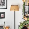 Barcos lampa stojąca beżowy, naturalny, 1-punktowy