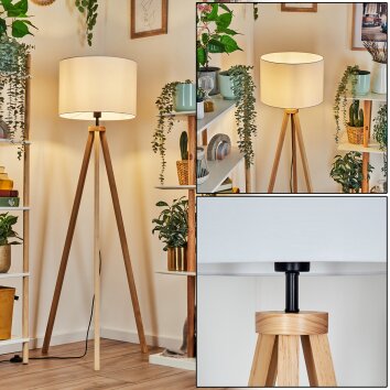 Bassagoda lampa stojąca kolory naturalne, 1-punktowy