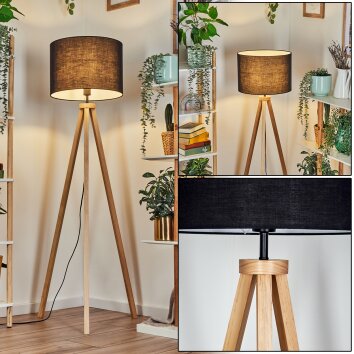 Bassagoda lampa stojąca kolory naturalne, 1-punktowy