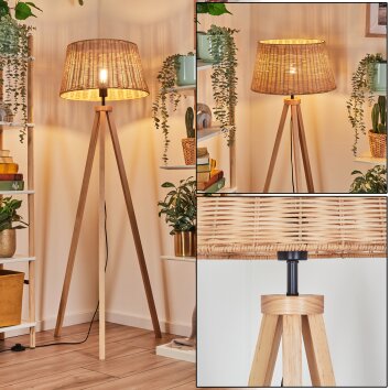 Cavaca lampa stojąca kolory naturalne, 1-punktowy