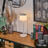 Algeraz Zewnętrzna lampa stołowa, Lampa stołowa Biały, 1-punktowy