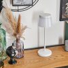 Algeraz Zewnętrzna lampa stołowa, Lampa stołowa Biały, 1-punktowy