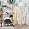 Bassagoda lampa stojąca kolory naturalne, 1-punktowy