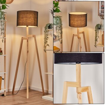 Bassagoda lampa stojąca kolory naturalne, 1-punktowy