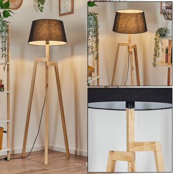 Bassagoda lampa stojąca kolory naturalne, 1-punktowy