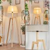 Bassagoda lampa stojąca kolory naturalne, 1-punktowy