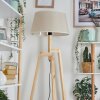 Bassagoda lampa stojąca kolory naturalne, 1-punktowy