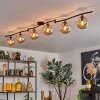 Gastor Lampa sufitowa, Kula świetlna W kolorze bursztynu, 6-punktowe