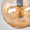 Gastor lampa sufitowa, kula świetlna bursztynowy, 2-punktowe