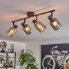 Aggebo Lampa sufitowa Czarny, 4-punktowe
