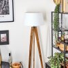 Bassagoda lampa stojąca kolory naturalne, czarny, 1-punktowy