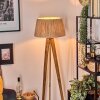 Granja lampa stojąca kolory naturalne, czarny, 1-punktowy