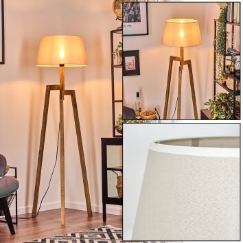 Bassagoda lampa stojąca kolory naturalne, 1-punktowy