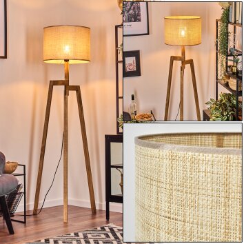 Sabadim lampa stojąca kolory naturalne, 1-punktowy