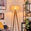 Sabadim lampa stojąca kolory naturalne, czarny, 1-punktowy