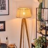 Sabadim lampa stojąca kolory naturalne, czarny, 1-punktowy