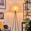 Bassagoda Lampa stojąca beige, Biały, 1-punktowy