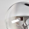 Gastor Lampa sufitowa, Kula świetlna Chrom, Przezroczysty, Przydymiony, 4-punktowe
