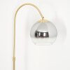 Koyoto kula świetlna, lampa stojąca, lampa podłogowa łukowa mosiądz, 1-punktowy