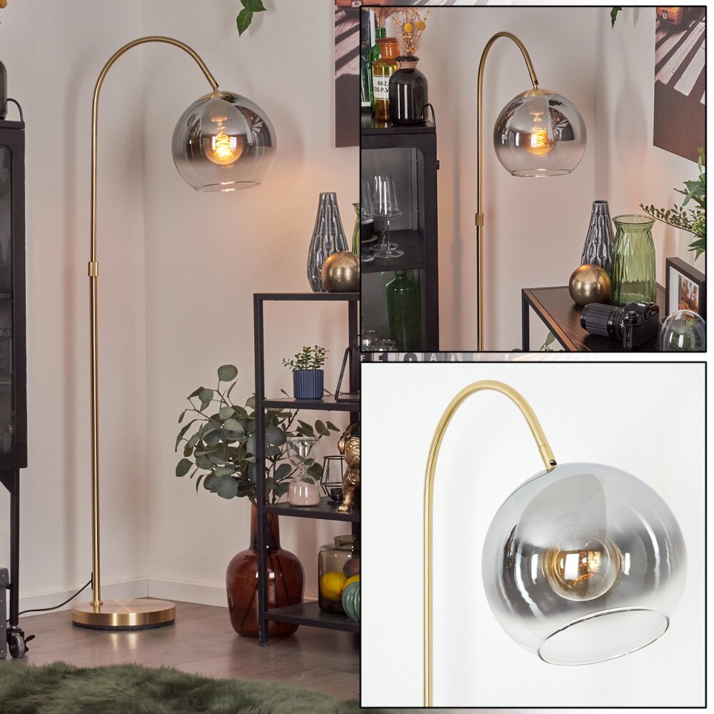 Koyoto Kula świetlna, Lampa stojąca Mosiądz, 1-punktowy main product photo