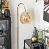 Koyoto kula świetlna, lampa stojąca, lampa podłogowa łukowa mosiądz, 1-punktowy
