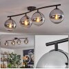 Gastor Lampa sufitowa, Kula świetlna Chrom, Przezroczysty, Przydymiony, 4-punktowe