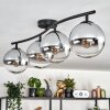 Gastor Lampa sufitowa, Kula świetlna Chrom, Przezroczysty, Przydymiony, 4-punktowe