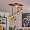 Gastor lampa sufitowa, kula świetlna bursztynowy, przezroczysty, przydymiony, 9-punktowe