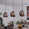 Semrong Lampa Wisząca Czarny, 3-punktowe