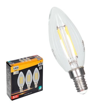 E14 LED 4 Watt ciepły biały 470 Lumen