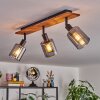 Aggebu lampa sufitowa kolory naturalne, czarny, 3-punktowe