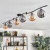 Gastor Lampa sufitowa, Kula świetlna W kolorze bursztynu, Przydymiony, 6-punktowe
