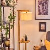 Bassagoda lampa stojąca kolory naturalne, czarny, 1-punktowy