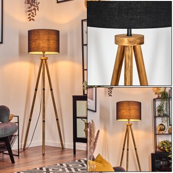 Bassagoda lampa stojąca kolory naturalne, 1-punktowy