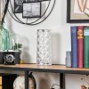 Salberget lampa stołowa LED efekt brokatu, przezroczysty, 1-punktowy
