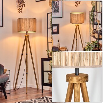 Bongal lampa stojąca kolory naturalne, 1-punktowy