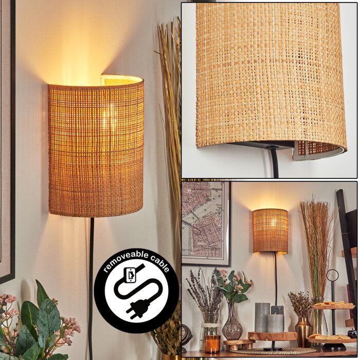 Labrujo Oświetlenie Up & Down, Lampa ścienna Czarny, 1-punktowy Labrujo Oświetlenie Up & Down, Lampa ścienna Czarny, 1-punktowy