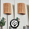 Cardeal lampa up & down, kinkiet czarny, 1-punktowy