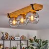 Koyoto lampa sufitowa, kula świetlna kolory naturalne, czarny, 3-punktowe