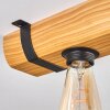 Skads lampa sufitowa kolory naturalne, czarny, 4-punktowe