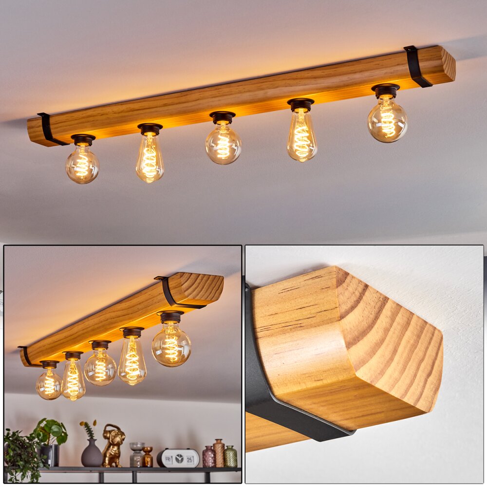 Skads Lampa sufitowa Ecru, Czarny, 5-punktowe main product photo