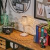 w kształcie grzyba  Balsa lampa stołowa, lampka do czytania LED przezroczysty, 1-punktowy