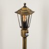 Loria oświetlenie zewnętrzne, słupek ogrodowy brązowy, złoty, czarny, 1-punktowy, Czujnik ruchu