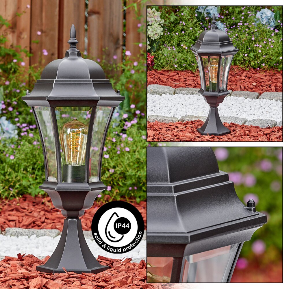 Etoe Oświetlenie zewnętrzne, Lampa na cokół, Oświetlenie ścieżek Czarny, 1-punktowy main product photo