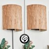 Viadores lampa up & down, kinkiet czarny, 1-punktowy