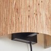Viadores lampa up & down, kinkiet czarny, 1-punktowy
