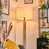 Flemming lampa stojąca kolory naturalne, czarny, 1-punktowy