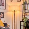 Flemming lampa stojąca kolory naturalne, czarny, 1-punktowy