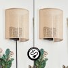 Labrujo lampa up & down, kinkiet czarny, 1-punktowy